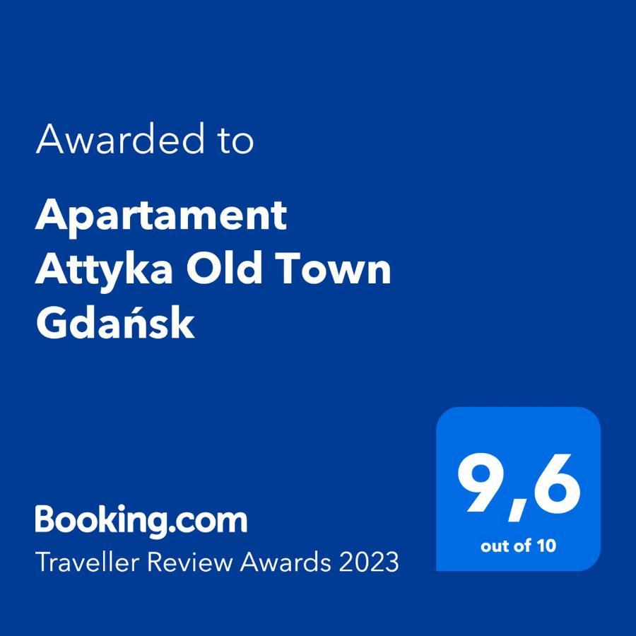 Apartament Attyka Old Town Gdansk Apartment Exterior photo